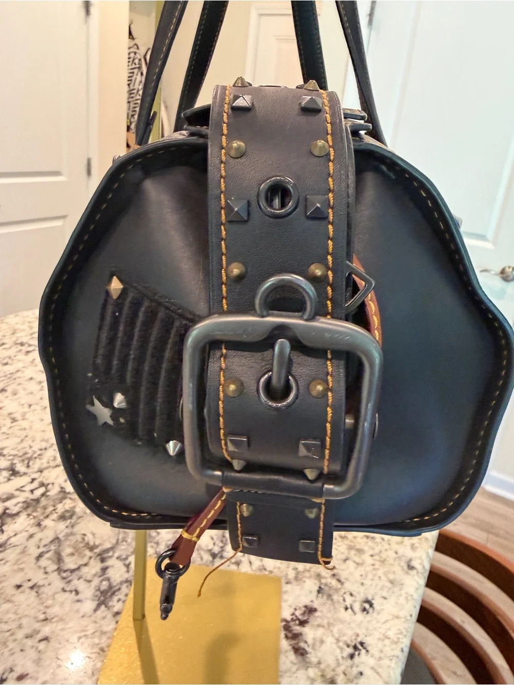 Coach 1941 Varsity Patch Badlands Satchel